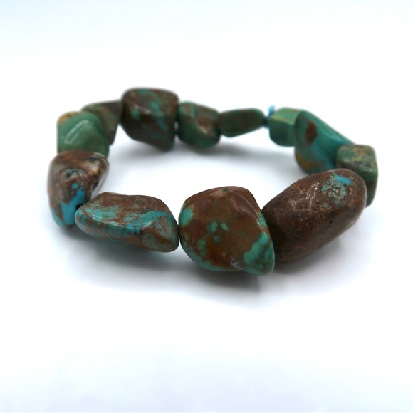 CHRYSOCOLLA BRACELET * - Picture 2 of 2
